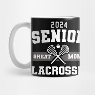 Senior 2024 Lacrosse Great mom Mug